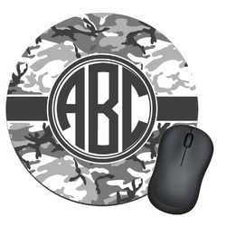 Camo Round Mouse Pad (Personalized)