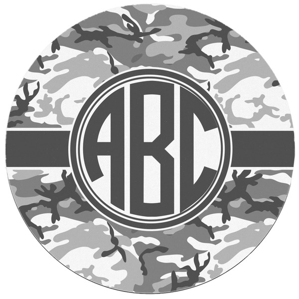 Camo Round Mousepad - APPROVAL