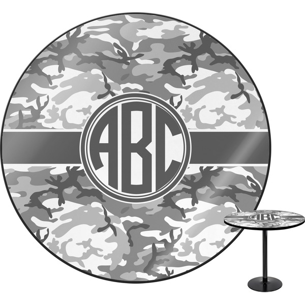 Custom Camo Round Table (Personalized)