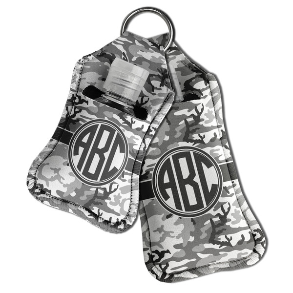 Camo Sanitizer Holder Keychain - Both in Case (PARENT)