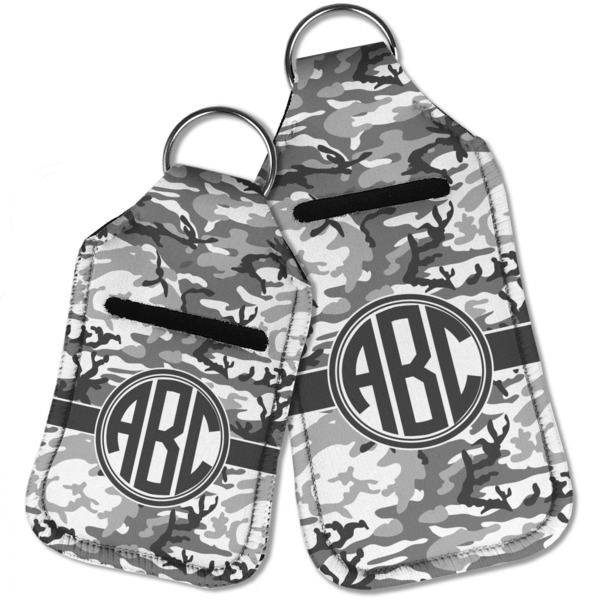 Camo Sanitizer Holder Keychain - Parent Main