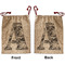 Camo Santa Sack - Front & Back (Personalized)