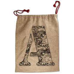 Camo Santa Sack - Front (Personalized)