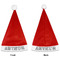 Camo Santa Hats - Front and Back (Double Sided Print) APPROVAL