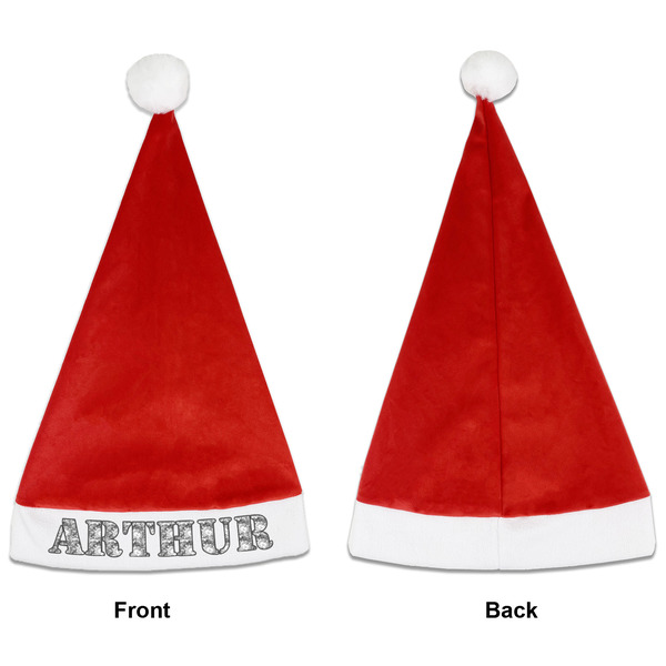 Camo Santa Hats - Front and Back (Single Print) APPROVAL
