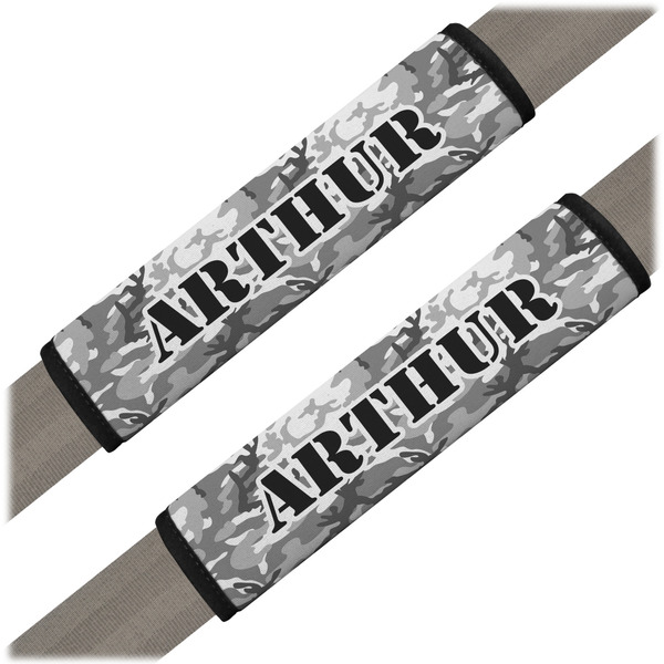 Custom Camo Seat Belt Covers (Set of 2) (Personalized)