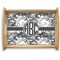 Camo Natural Wooden Tray - Large (Personalized)