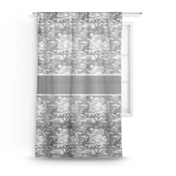 Custom Camo Sheer Curtain - 50"x84"