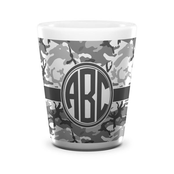 Camo Shot Glass - White - FRONT