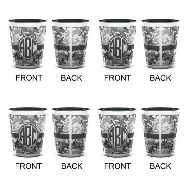 Camo Shot Glassess - Two Tone - Set of 4 - APPROVAL