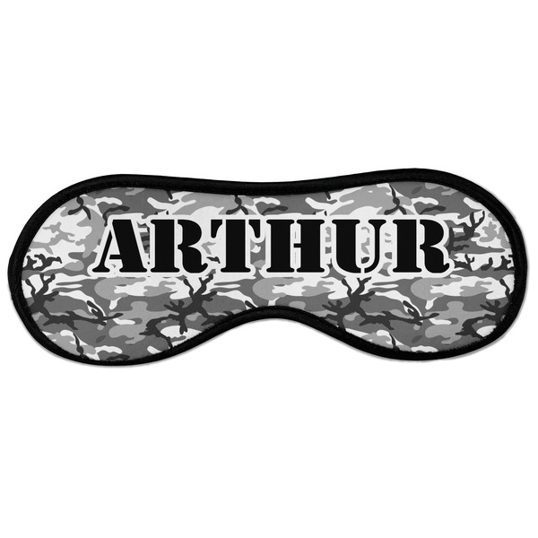 Camo Sleeping Eye Mask - Front Large