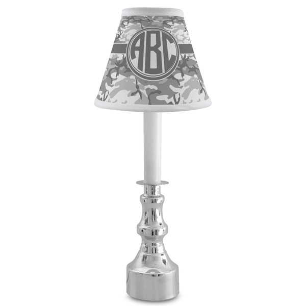 Camo Small Chandelier Lamp - LIFESTYLE (on candle stick)
