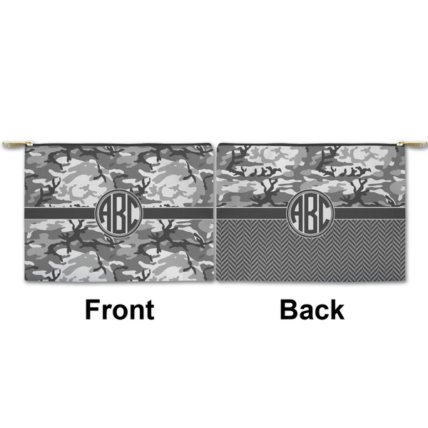 Camo Small Zipper Pouch Approval (Front and Back)