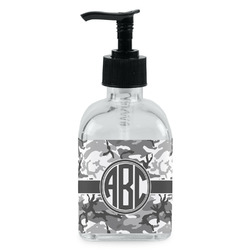 Camo Glass Soap & Lotion Bottle - Single Bottle (Personalized)
