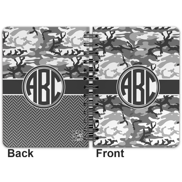 Camo Spiral Journal 5 x 7 - Apvl