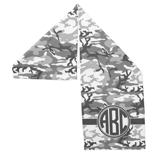 Camo Sports Towel Folded - Both Sides Showing