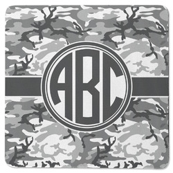 Camo Square Rubber Backed Coaster (Personalized)
