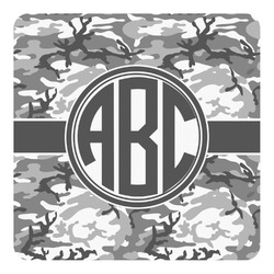 Camo Square Decal - Large (Personalized)