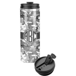 Camo Stainless Steel Skinny Tumbler (Personalized)