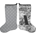 Camo Holiday Stocking - Double-Sided - Neoprene (Personalized)