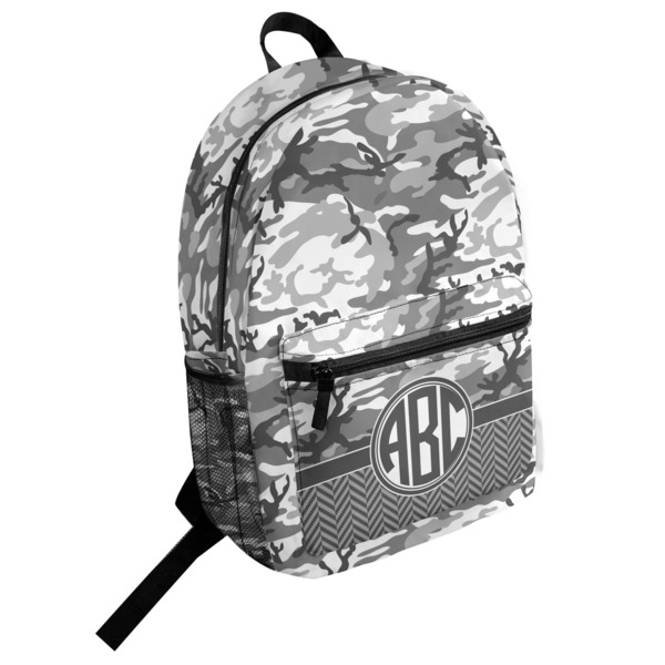 Custom Camo Student Backpack (Personalized)