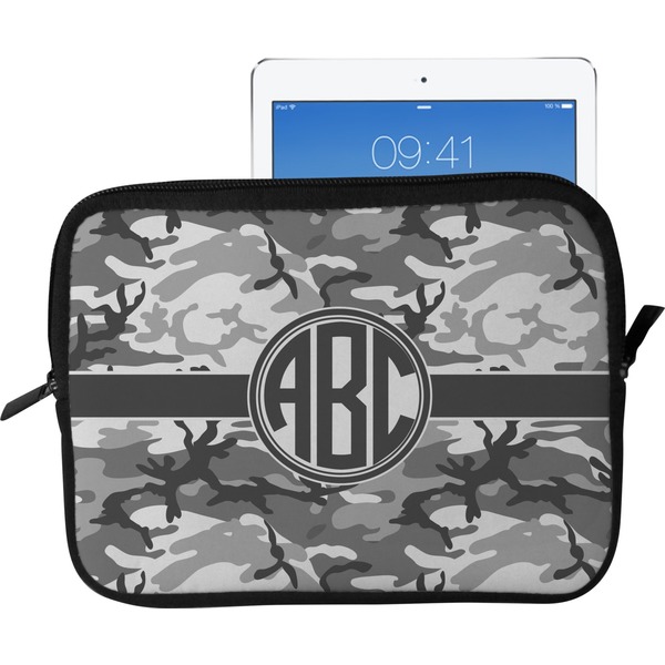 Custom Camo Tablet Case / Sleeve - Large (Personalized)