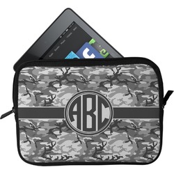Camo Tablet Case / Sleeve - Small (Personalized)