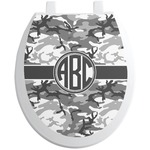 Camo Toilet Seat Decal (Personalized)