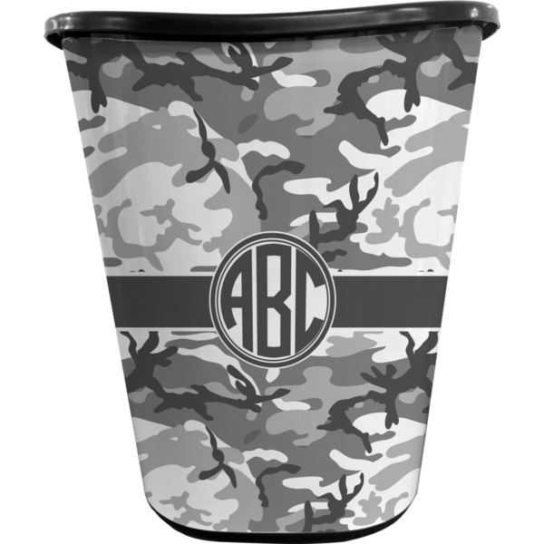 Camo Waste Basket (Black)