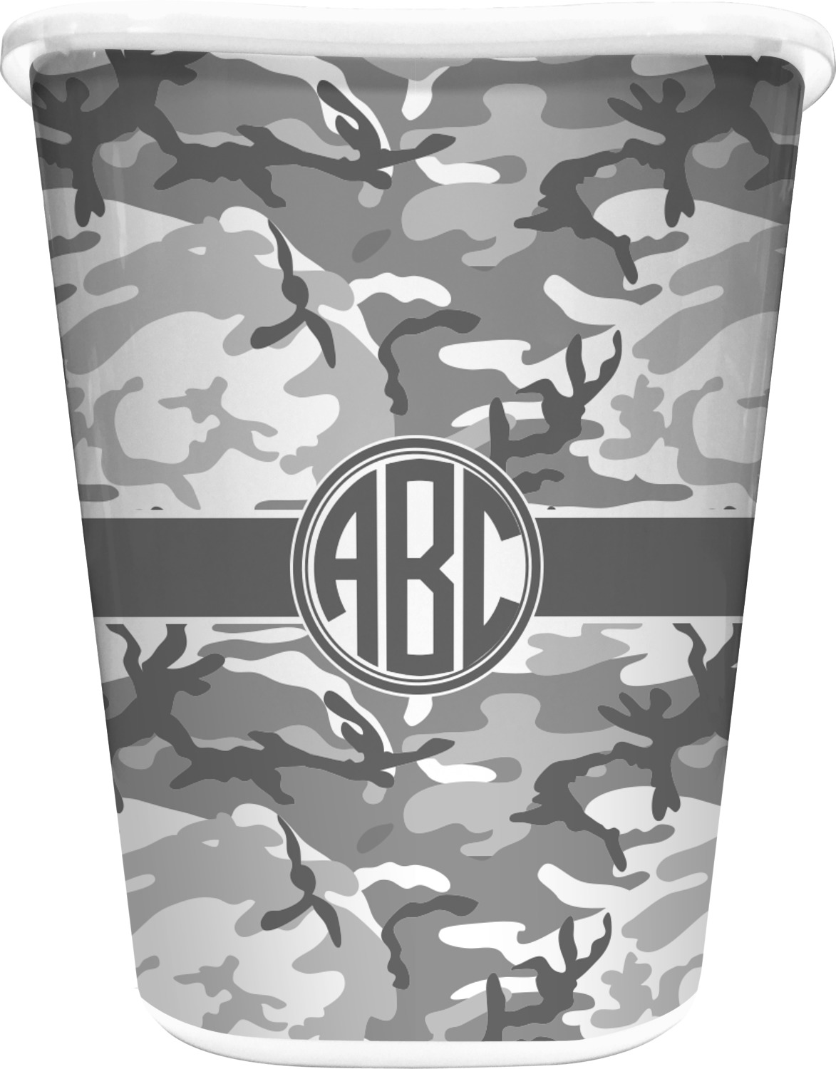 Custom Camo Waste Basket (Personalized) YouCustomizeIt