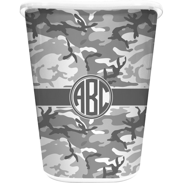 Custom Camo Waste Basket (Personalized)