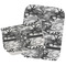 Camo Burp Cloths - Fleece - Set of 2 w/ Monogram