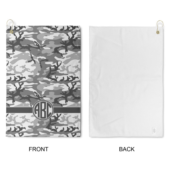 Camo Waffle Weave Golf Towel - Approval