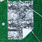 Camo Waffle Weave Golf Towel - In Context