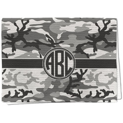 Camo Kitchen Towel - Waffle Weave (Personalized)