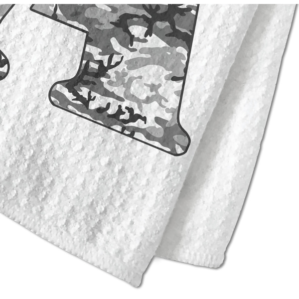 Camo Waffle Weave Towel - Closeup of Material Image