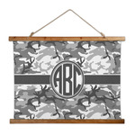 Camo Wall Hanging Tapestry - Wide (Personalized)