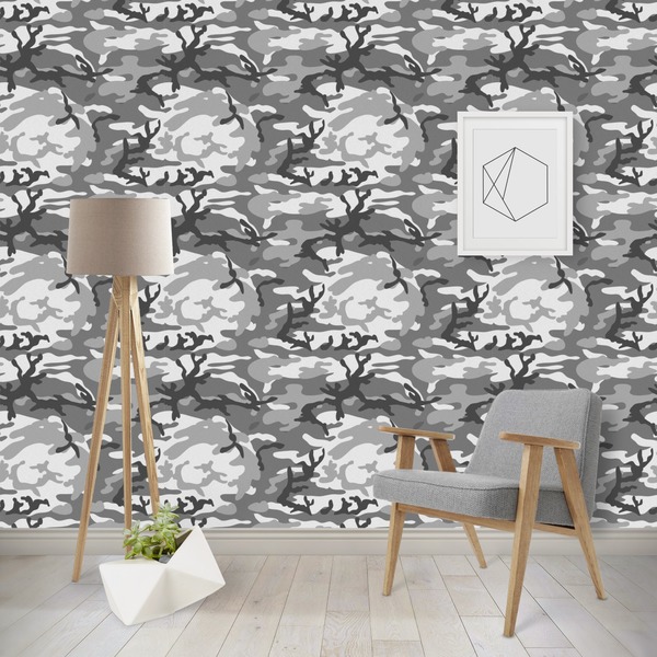 Custom Camo Wallpaper & Surface Covering