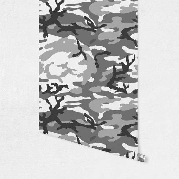 Camo Wallpaper on Wall