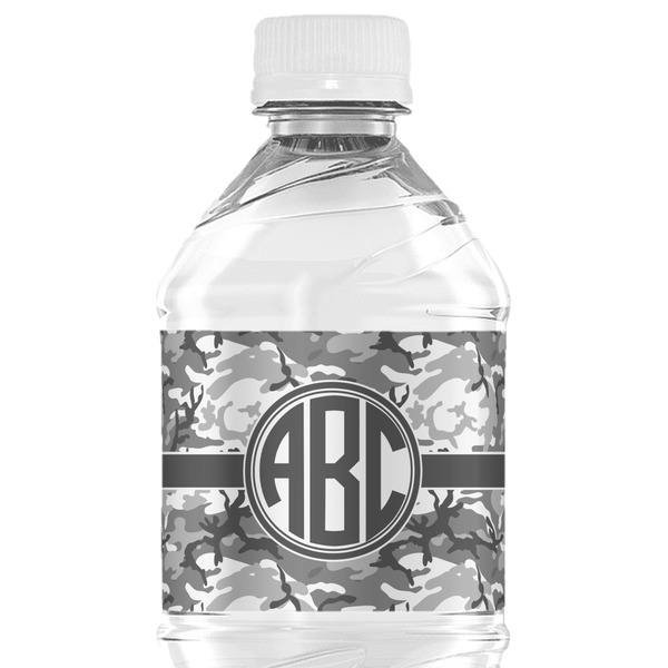 Custom Camo Water Bottle Labels - Custom Sized (Personalized)