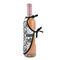 Camo Wine Bottle Apron - DETAIL WITH CLIP ON NECK