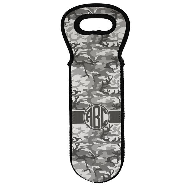 Custom Camo Wine Tote Bag (Personalized)