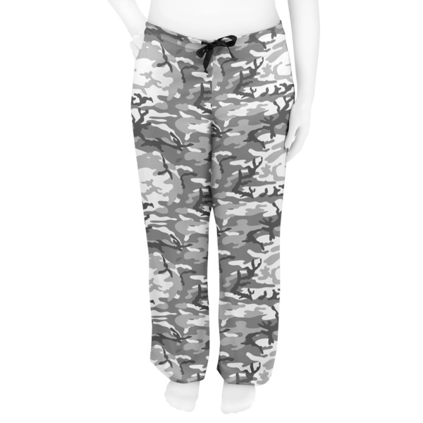 Camo Women's Pj on model - Front