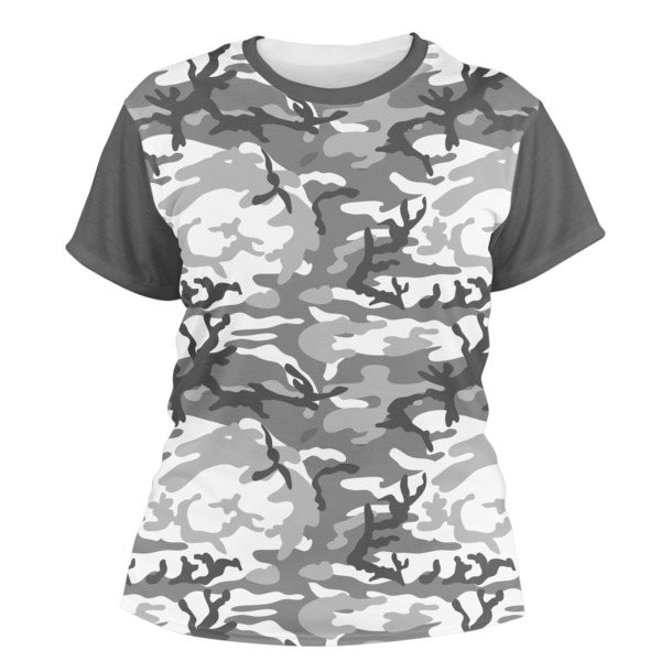Custom Camo Women's Crew T-Shirt - X Small