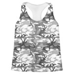 Camo Womens Racerback Tank Top - 2X Large