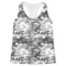 Camo Womens Racerback Tank Top - 2X Large