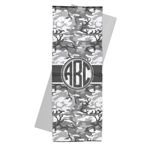 Custom Camo Yoga Mat Towel (Personalized)