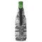 Camo Zipper Bottle Cooler - BACK (bottle)