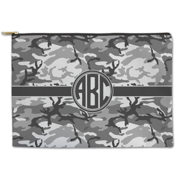 Custom Camo Zipper Pouch (Personalized)
