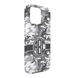 Camo iPhone Case - Plastic - iPhone 13 Pro Max (Personalized)